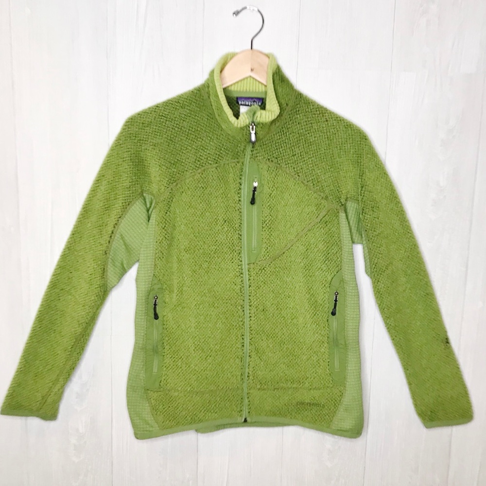 Patagonia | Green Polartec Zip-up Fleece Sz. L
